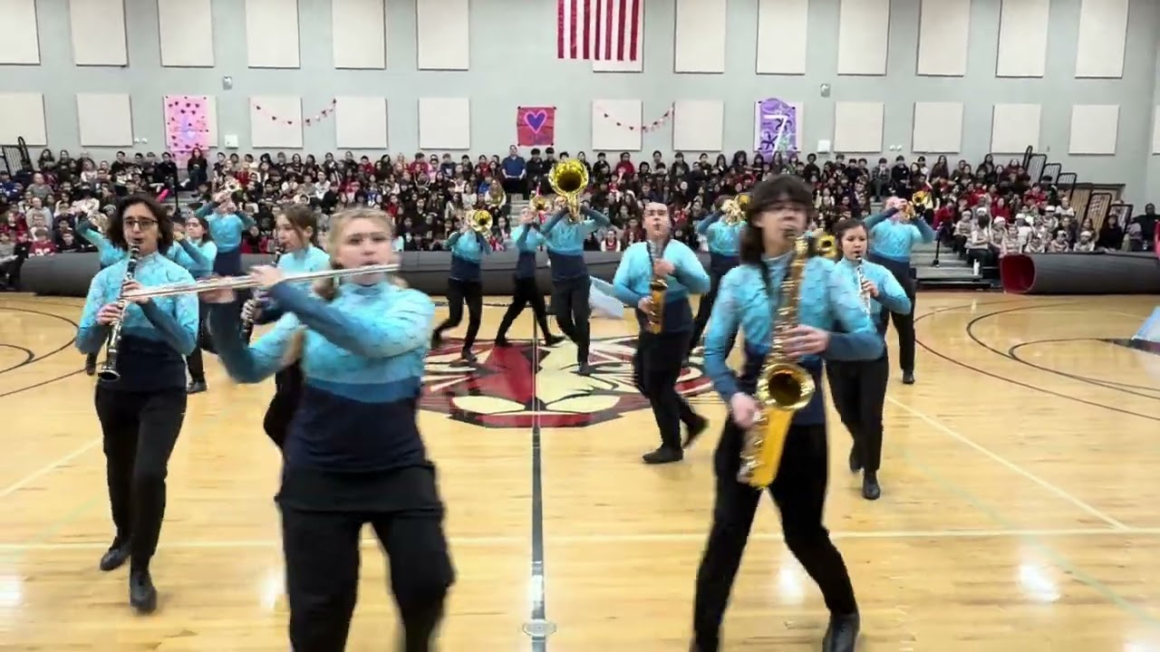 Indoor Winds performs “Aquademics” - Feb. 12 assembly 