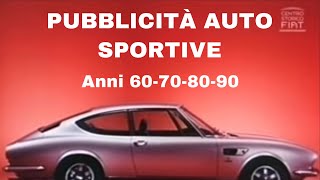 Pubblicità auto sportive anni 60 70 80 90