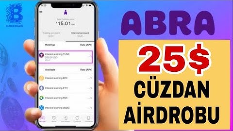 ABRA WALLET 25$ AİRDROP | ABRA WALLET CÜZDAN AİRDROBU