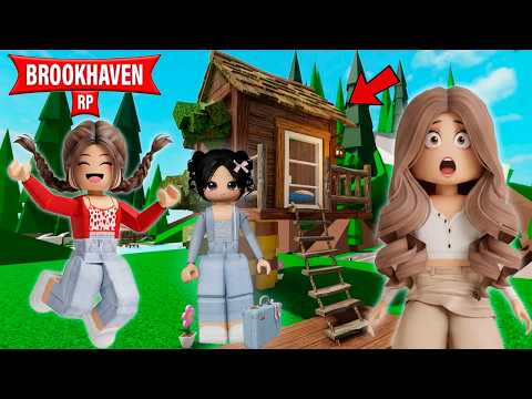🏡✨My Daughters Build a TREEHOUSE in Brookhaven ✨