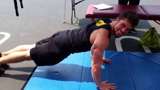 @maxmuscleantioch Cameron lays down the rules for the push up contest Content