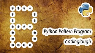 B - Alphabet Shape || Star Pattern || Python Pattern Program || Bangla (বাংলা)