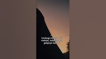 Lelah yang mengharap lillah