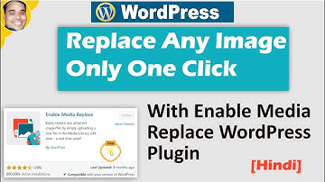 How to replace any image only one click in wordpress media library with wordpress plugin [Hindi]