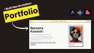 How I Built a Neo-Brutalism Portfolio Using AI (0 Code) Guide