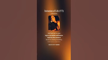 Thumbnail of Imitation of Life YT #music #newmusic #newsong #pop  #lyrics #song #countrymusic #bluegrass #blues