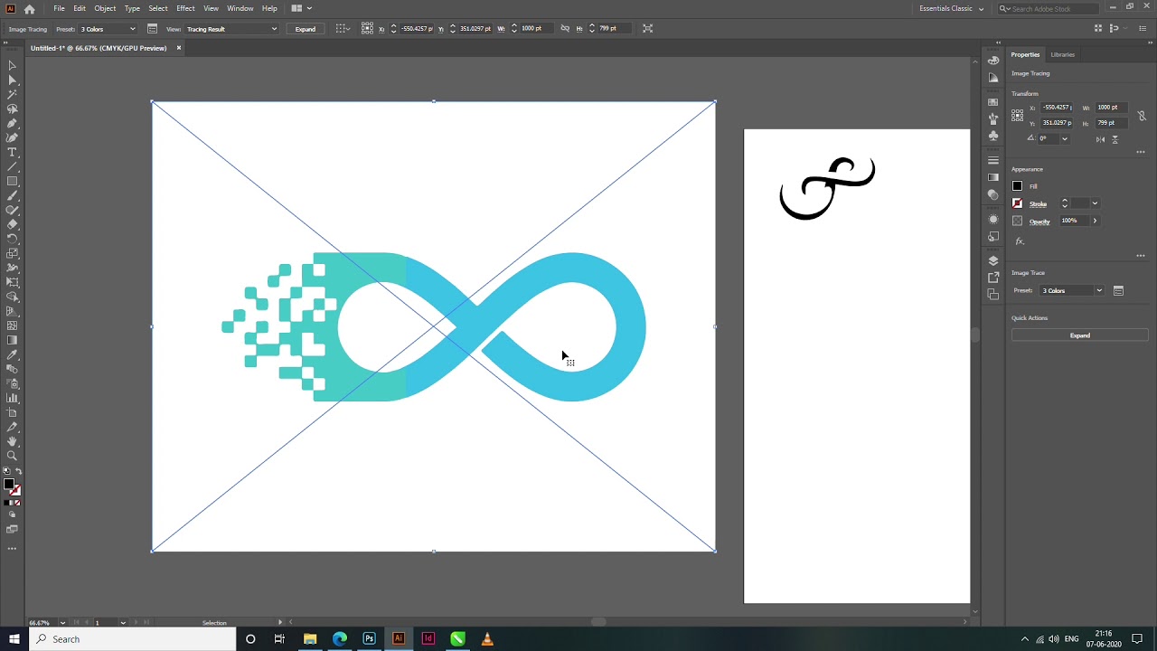 Image Trace in Adobe Illustrator CC like a pro... - YouTube