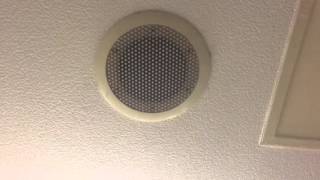 某レストランのTOA製天井スピーカー