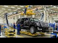 Inside a Modern Cadillac Factory – Full Manufacturing of the 2025 Cadillac Escalade (Black Raven)