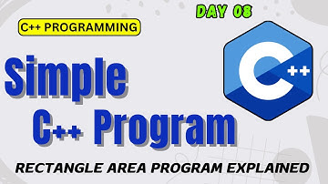 Find area of Rectangle in C++ | program to calculate area of rectangle