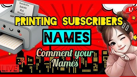 Artland Express live! PRINTING SUBSCRIBERS NAME ON PRINTER #shortsfeed #name #art #live #trending