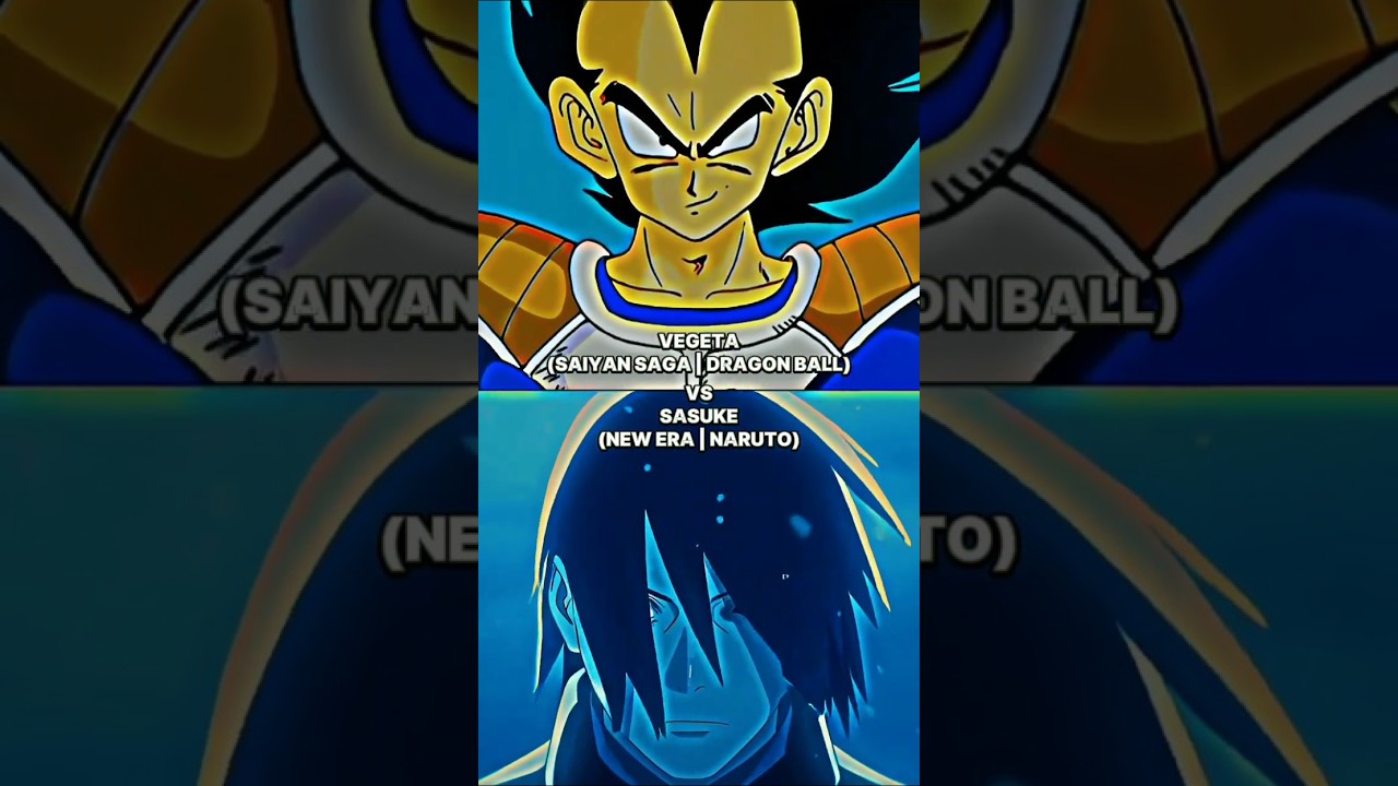 Vegeta (Saiyan Saga | DBZ) Vs. Sasuke (New Era | Naruto) | Battle | 