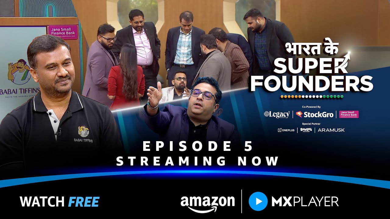 ⁣Watch Episode 5 Now ft. Dr. A. Velumani | Bharat Ke Super Founders | Amazon MX Player