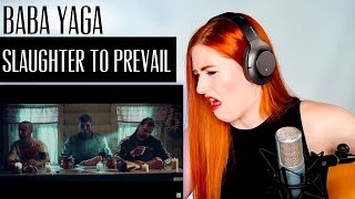 VOICE COACH REACTS | Slaughter to Prevail... BABA YAGA | the most russian video i have ever seen...