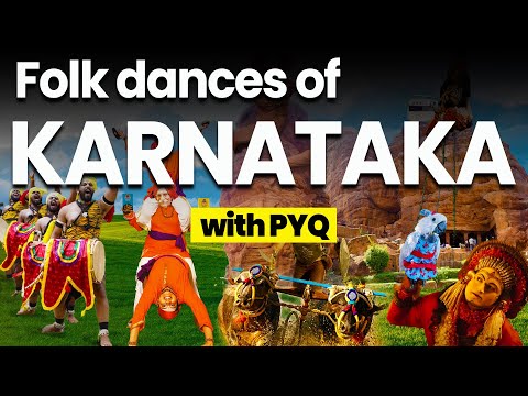 Folk Dances Of India (Mnemonics Series) I KARNATAKA I SSC Static GK I Simplicrack
