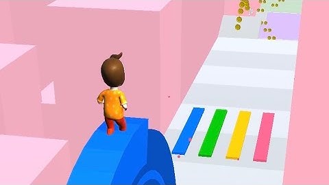 Layers Roll Colors Gameplay New Best (level 16-20)