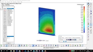 Masonry Wall subjected to Blast Loading
