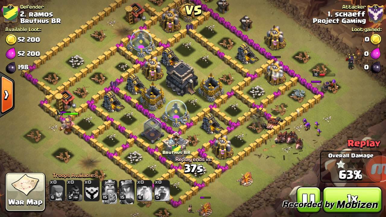 Clash of Clans June 2015 Update New Poison Spell Part 3 - YouTube Project GamingBros