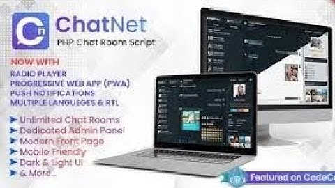 Create Discord Clone || ChatNet - PHP Chat Room & Private Chat Script