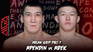 Маулен Апендин - Арман Абек | Arlan Grip PRO 7 | Grappling