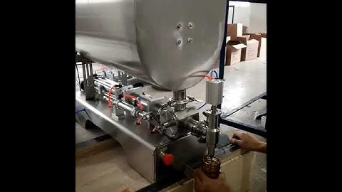 Máy Chiết Rót Dung Dịch Đặc Có Cánh Khuấy