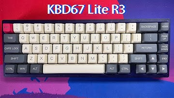 KBD67 Lite R3 - Unboxing | Building | Typing. Best budget keyboard kit??