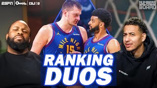 Ranking the BEST DUOS in the NBA 🙌 | Numbers on the Board