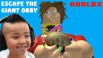 Escape The Fat Giant Guy Obby Roblox CKN Gaming