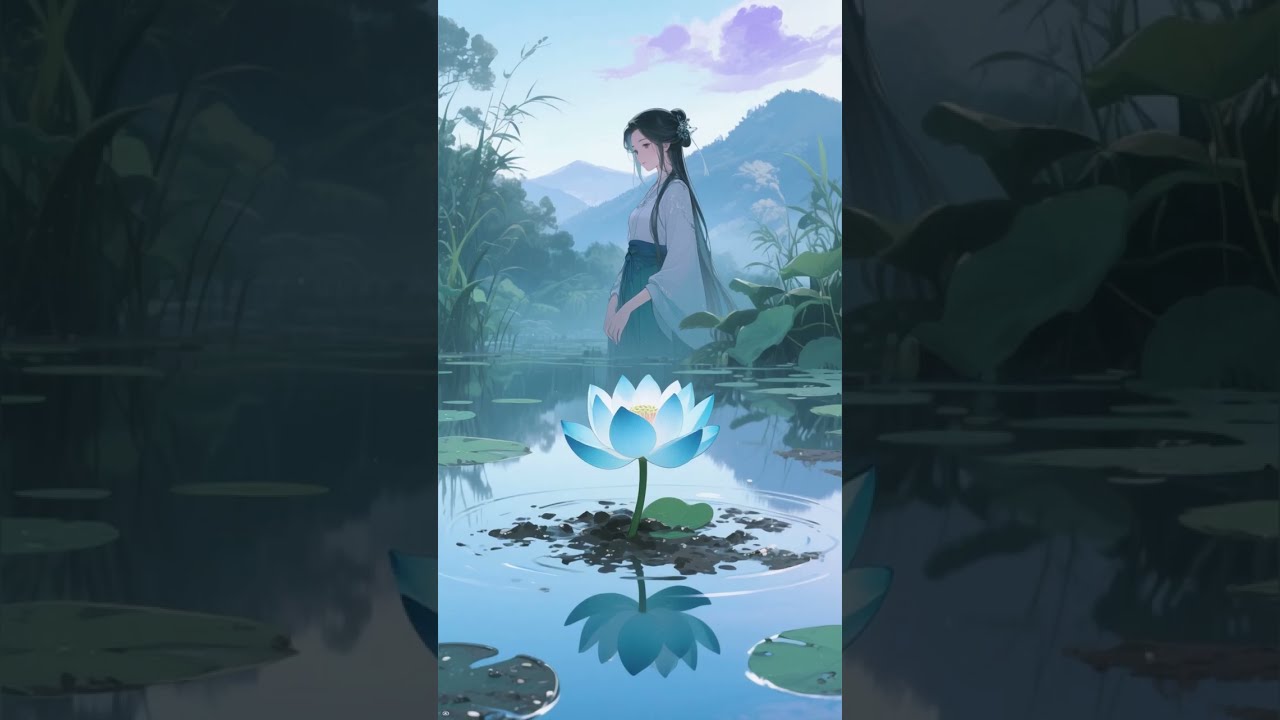 Even Silence Sings🧘‍♂️Music as Soft as the edge of night 🧘‍♂️#originalmusic #buddhistmusic #music