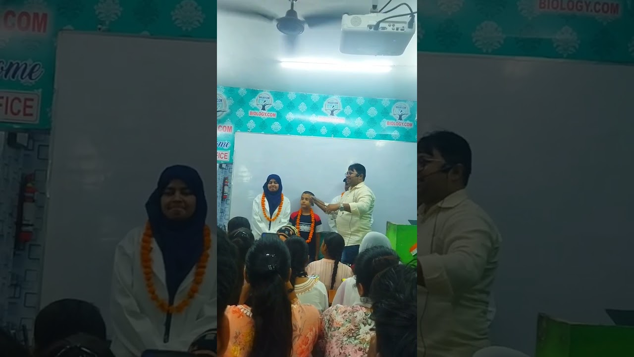 NEET MBBS selected student Lucknow motivational moments biology.com by Dr.Arif sir 