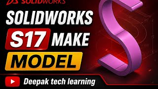 SOLIDWORKS 3D CAD Design Tutorial S17 | Full Practice Exercise