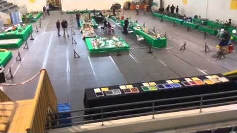 A quick SBrick range test at Tomar BRInCKa 2015 LEGO@ Fan Event