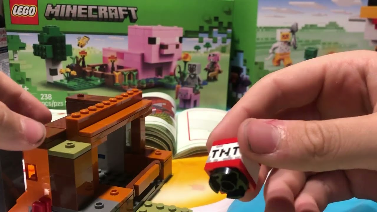 Caverne araignée lego minecraft no21269 montage 