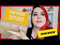 Trying Temporary Tattoos from InkBox (also Pokemon)