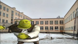 накуренный шрек флексит по школе :🏫