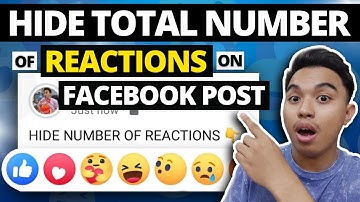HOW TO HIDE TOTAL NUMBER OF REACTIONS ON FACEBOOK POSTS l HIDE REACTIONS ON FACEBOOK TUTORIAL 2024