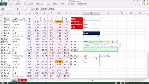Excel Magic Trick 1031 Four Way Lookup Formula To Deliver Multiple Items From 1 of 2 Lookup Tables