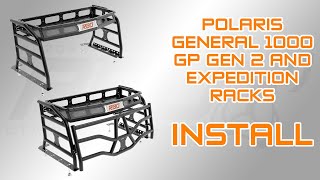 Polaris General 1000 GP Gen 2 and Expedition Racks Installation by Razorback Offroad™