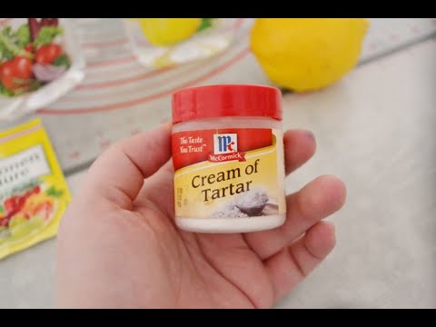Tutorial: What is Cream of Tartar and what can you substitute for it?