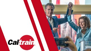 The Future of Caltrain: First Electric Train Ride
