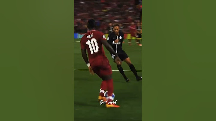 Sadio mane vs neymar || Shorts || Badmood 😑