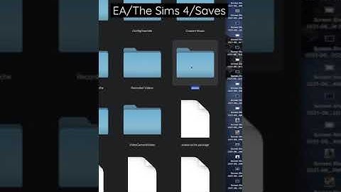 How to back up your Save Files in the Sims 4 | The Sims 4 #shorts