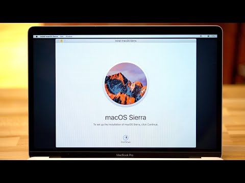 How do I go back to macOS Sierra?