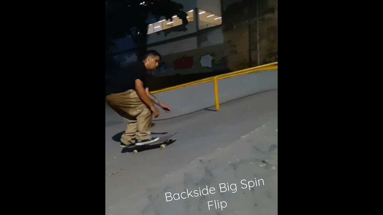 Backside Big Spin Flip