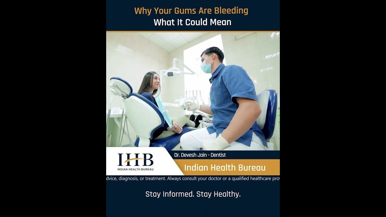 Why Your Gums Are Bleeding What It Could Mean