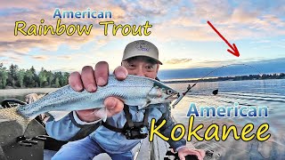 Kokanee & Rainbow Trout Trolling Techniques By Yours Truly. Downrigging & Dropper Rigs For The Win.