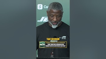 Aaron Glenn on Woody Johnson