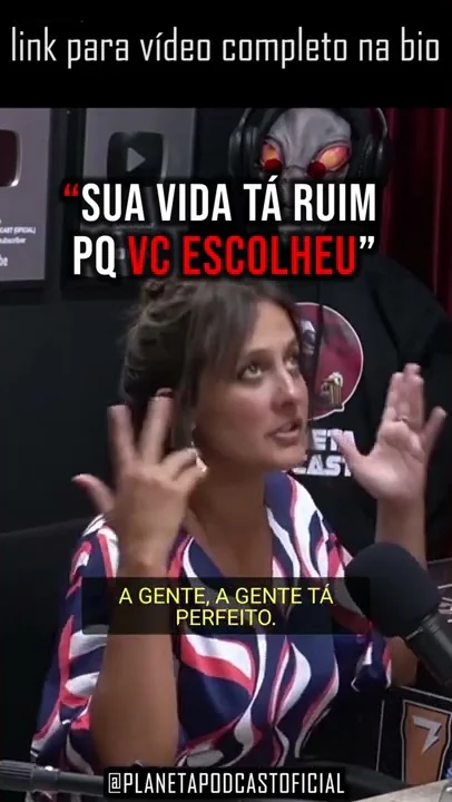 imagem do vídeo “TODO MUNDO É RUIM DE ESCOLHA” - Selena Fortuna e Paula Prado | PlanetaPodcast Sobrenatural) #shorts