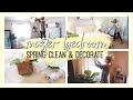 SPRING CLEAN & DECORATE WITH ME 2020 | MODERN FARMHOUSE MASTER BEDROOM