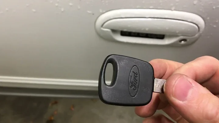 How To Add A Key 2001 F150